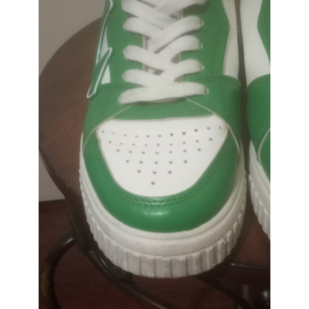 True Religion ‘Stasha’ Women’s Green & White Fashion Sneakers – Size US 9 - Picture 8 of 13
